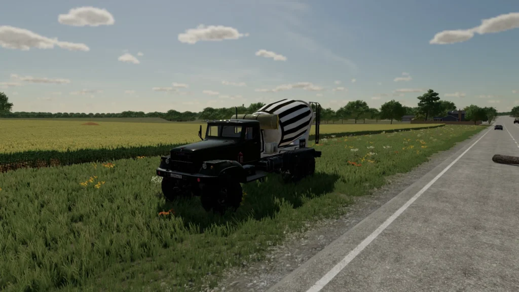 KRAZ 255B CONCRETE MIXER V2.0