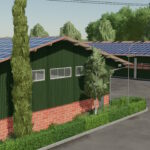 Machine Storage With Solar Panels2