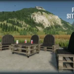 PALLET SEATING GROUP V1.05
