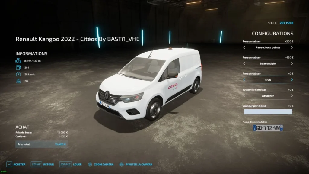 RENAULT KANGOO III CITÉOS GROUP V1.0
