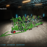 Bourgault 3420-100 Paralink Hoe Drill + 71300 Air Cart2