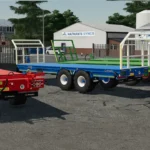 Broughan 28 Foot High Bed Trailer v1.03