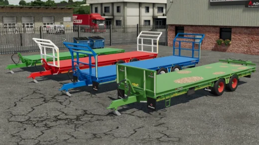 Broughan 28 Foot Low Bed Trailer v1.0