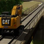 Caterpillar 323E Hi-Rail v1.02