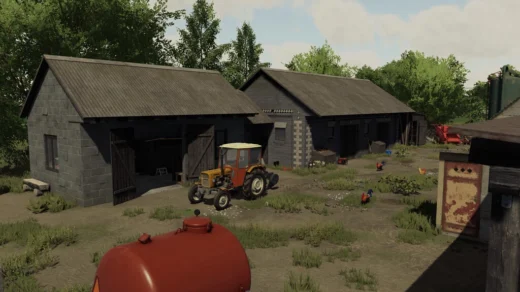 Cowshed With Garage v1.0
