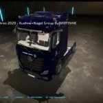 Mercedes Actros 2020 Kuehne + Nagel Group v1.02