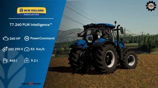 New Holland T7 LWB PLMi v2.0