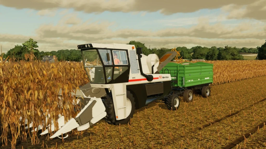New Idea 800C combine harvester v1.0