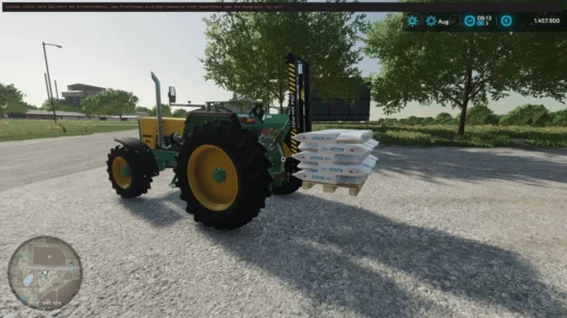 Pallet elevator for tractors v1.0