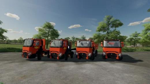 Renault C480 Public Works Pack v1.0