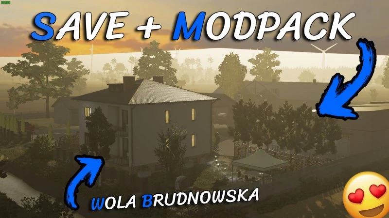 Save + Modpack WOLA BRUDNOWSKA v1.0