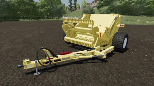 Stone picker Degelman Unreal v1.0