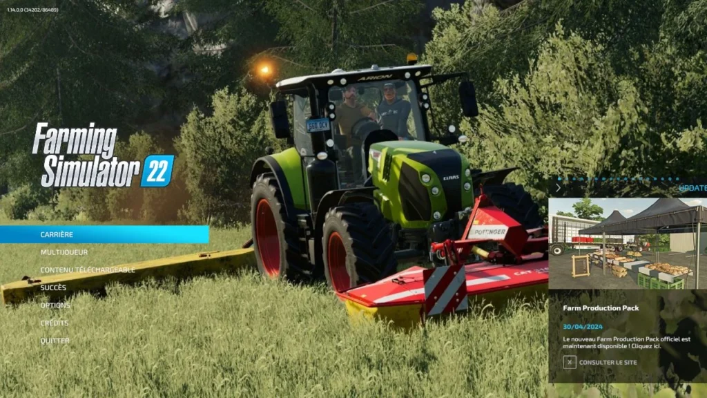 Game menu background BETA v1.0