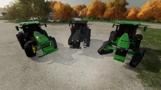 John Deere 8R Series Black Pack v1.03