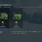 John Deere Combine Pack v1.03