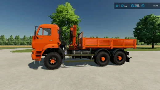 Kamaz 6522 Manipulator v1.0