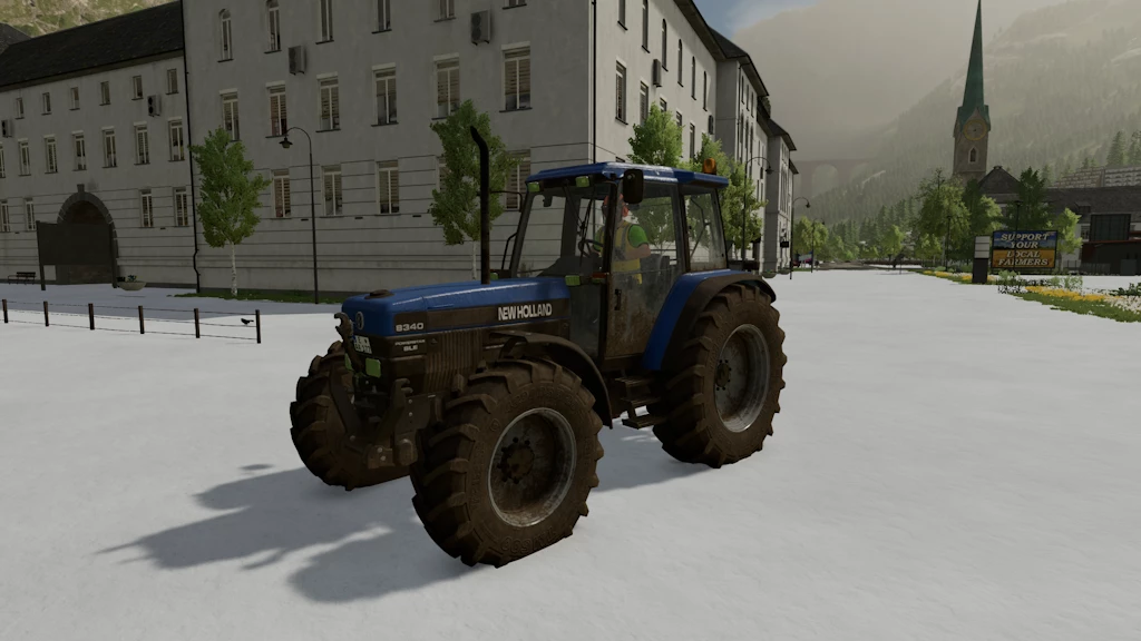 New Holland 8340 Rust Edition v1.0
