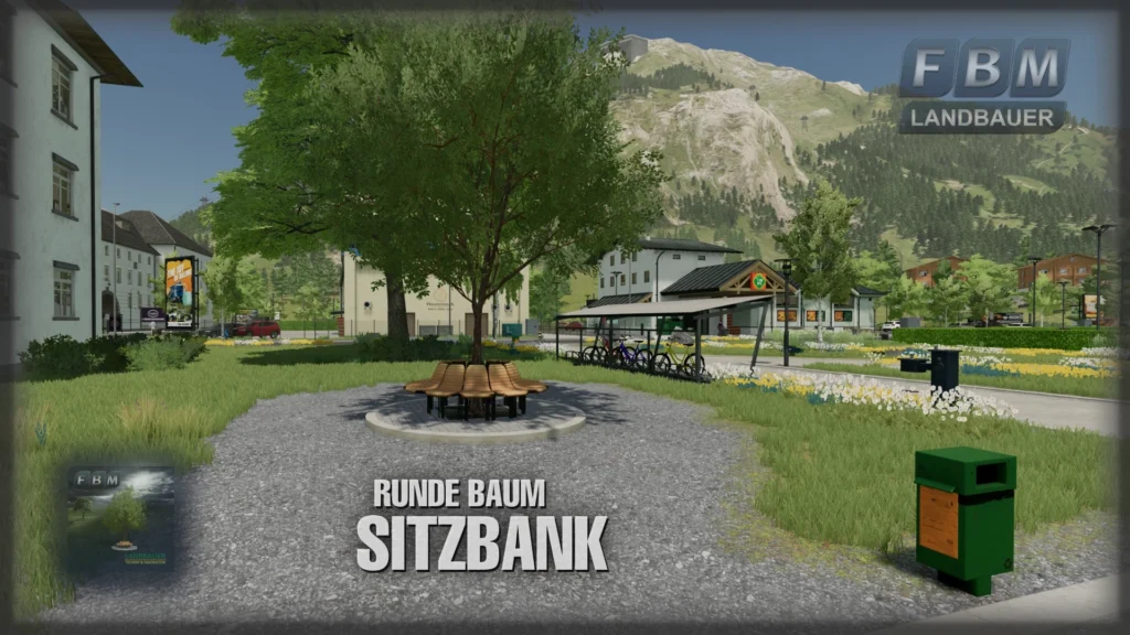 Round Tree Bench v1.0