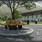 Round Tree Bench v1.04