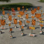 Swedish Construction Sign Pack v1.02