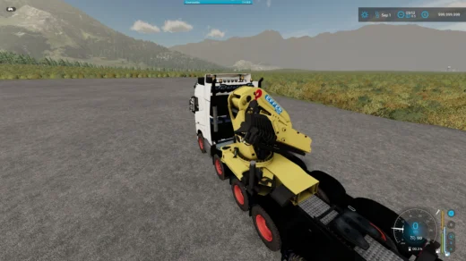 Volvo FH16 5 axles with Effer crane v1.0