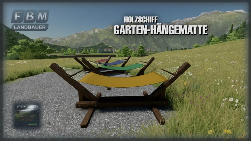 Wooden Ship Garden Hammock v1.0