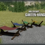Wooden Ship Garden Hammock v1.02