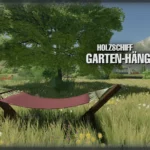 Wooden Ship Garden Hammock v1.03