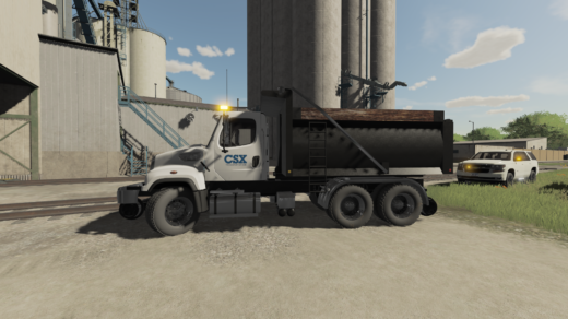 FL114 Hi-Rail Rotary Dump