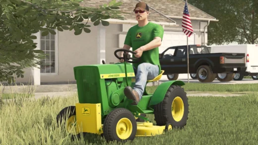John Deere 110/112 Round Fender v1.0