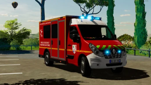 Renault Master III VSAV sdis17 v1.02
