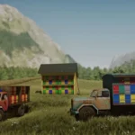 Balkan Bee hives Pack v1.0