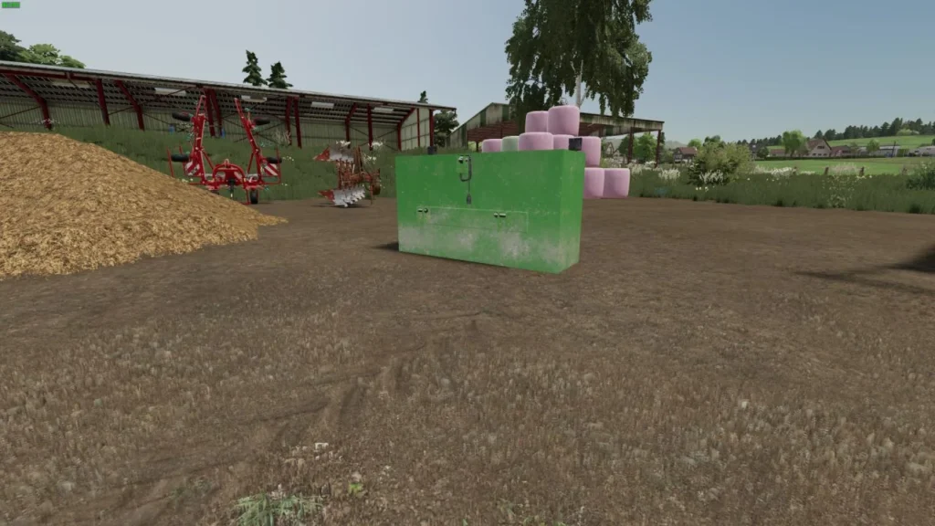 John Deere 2500KG weight V1.0