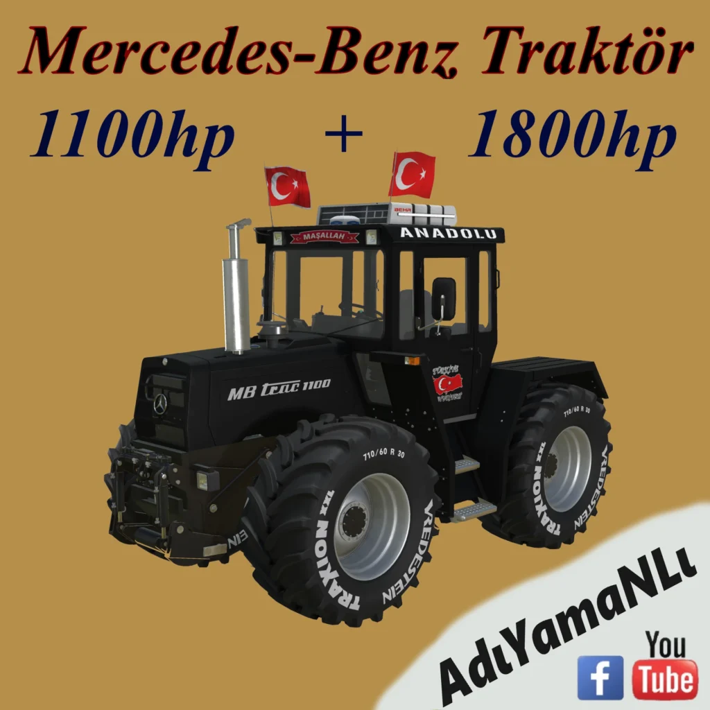Mercedes-Benz Traktör 1100-1800 İntercoller v1.0