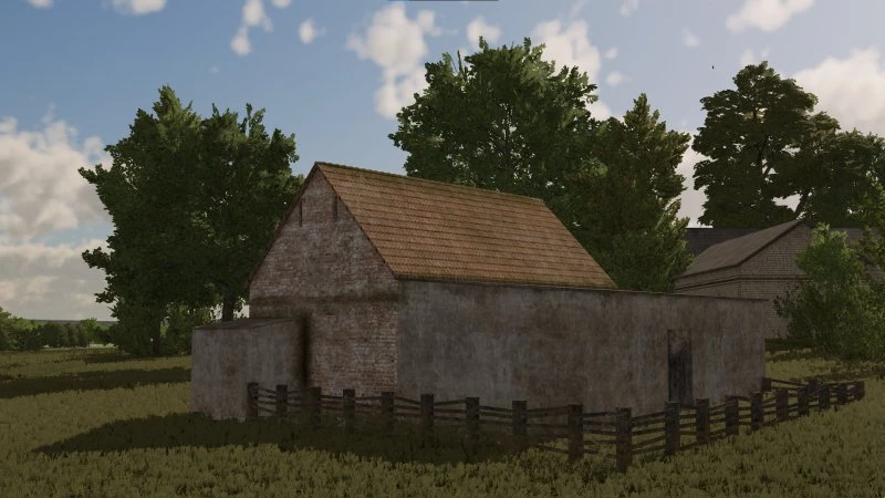 Old Polish Henhouse with Garage v1.0