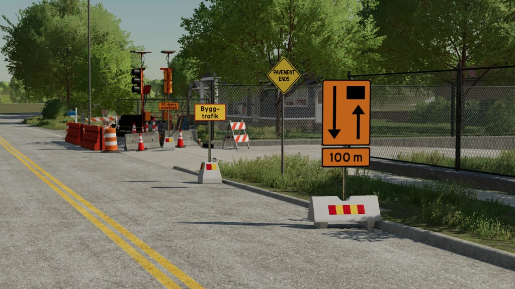 Swedish Construction Sign Pack v1.0