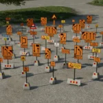 Swedish Construction Sign Pack v1.03