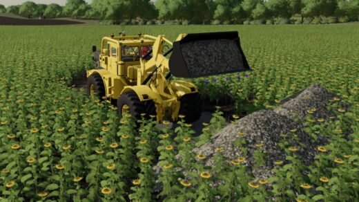 Bucket for Kirovets loader (PKU) V1.0