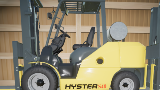 Hyster S40 Propane Forklift3