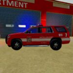 LAFD Battlion Chief Skin Tahoe2