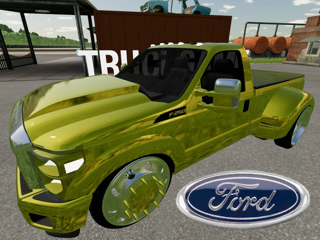 Ford F-250 Regular Cab Super Duty 2015 Dropped v1.1