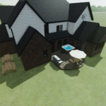 House 4 bed 3 bath Style 2 V1.09