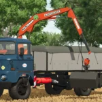IFA W50 Loader Truck with Crane v1.0