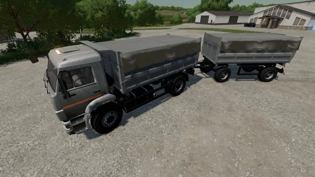 Kamaz 53605 Dump Amkar v1.0