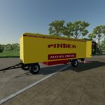 Pinder press reception trailer