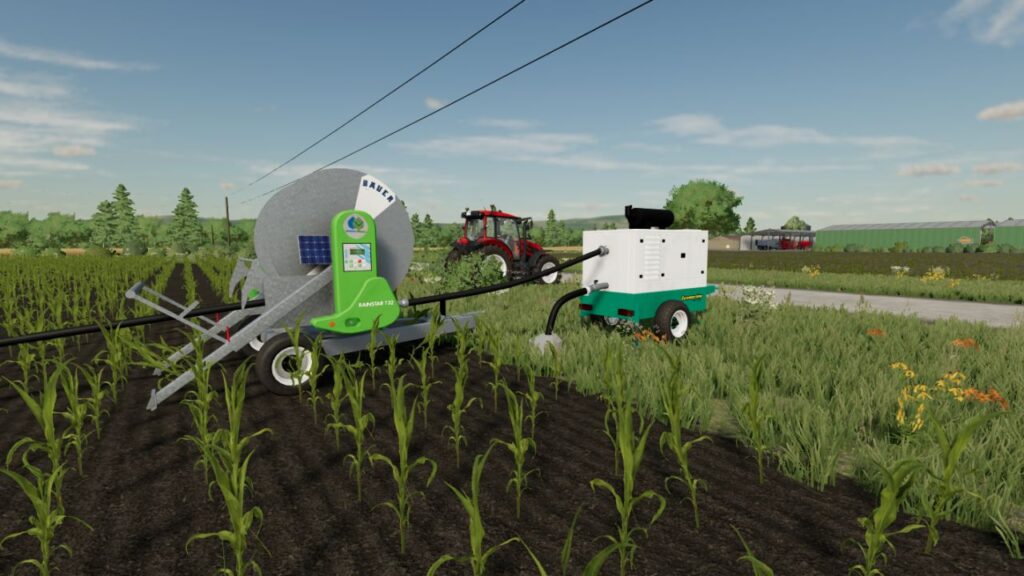 Bauer Rainstar T32 Drum Irrigation system