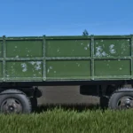 Old romanian agricultural trailer 7T v1.03