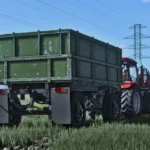 Old romanian agricultural trailer 7T v1.04