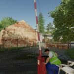 Placeable animated barrier