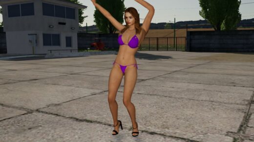Samba Dancing Girl